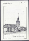 Raye-sur-Authie (Pas-de-Calais) : l'église - (Reproduction interdite sans autorisation - © Claude Piette)