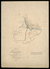 Plan du cadastre napoléonien - Epenancourt : tableau d'assemblage