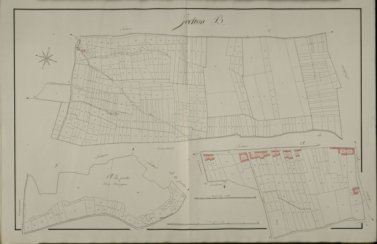 Plan du cadastre napoléonien - Humbercourt : A5 et B