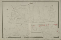 Plan du cadastre napoléonien - Humbercourt : A5 et B