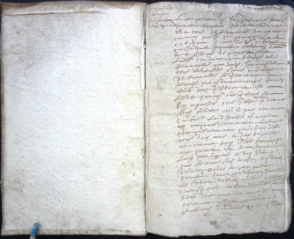 Etude de Me Antoine Perdu à Amiens (étude n°26). Minutes de l'année 1657