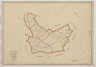 Plan du cadastre rénové - Oneux : section Plan d'ensemble sud