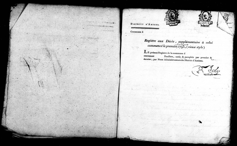 Amiens (4e arrondissement) : décès