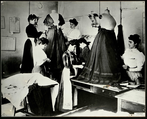 Atelier de couture de Worth en 1907