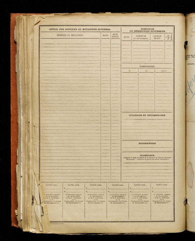 Decoin, Ludovic Charles Louis, né le 08 décembre 1897 à Mézerolles (Somme), classe 1917, matricule n° 431, Bureau de recrutement d'Amiens