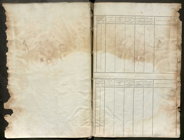 Répertoire des formalités hypothécaires, du 7 messidor an 11 au 4 frimaire an 12, registre n° 017 (Péronne)