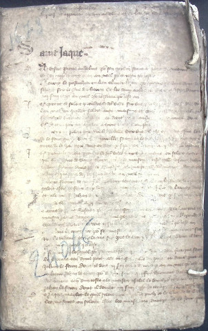Etude de Me François Lecaron à Amiens (étude n°11). Minutes de l'année 1673