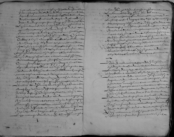 Etude de Me Antoine Ricard à Amiens (étude n°25). Minutes de l'année 1645