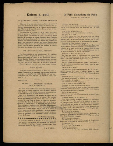 LE BOCHOFAGE. ORGANE ANTICAFARDEUX, KAISERICIDE ET EMBUSCOPHOBE