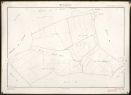Plan du cadastre rénové - Beauval : section ZR