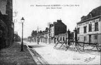 Bombardement d'Amiens - La Rue Jules Barin