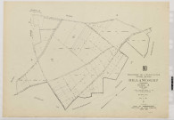 Plan du cadastre rénové - Billancourt : section X