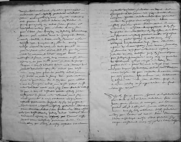 Etude de Me Martin Caron à Amiens (étude n°4). Minutes de l'année 1638