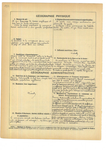 Fresnoy-Andainville : notice historique et géographique sur la commune