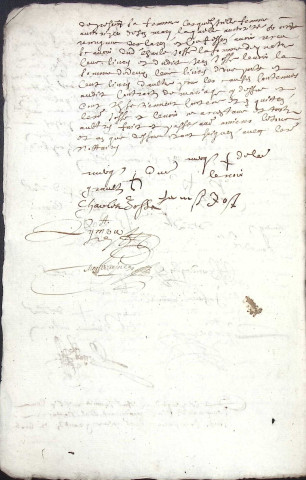 Etude de Me Antoine Limeu à Amiens (étude n°6). Minutes de l'année 1655