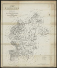 Carte du canton d'Attichy, réduite d'après les plans du cadastre à l'Echelle de 1 à 50000 pour être annexée au précis statistique du canton d'Attichy inséré dans l'Annuaire du Département de l'Oise. Année 1840