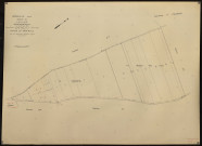 Plan du cadastre rénové - Bernaville : section ZI