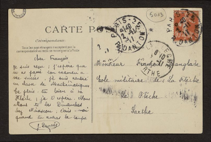 PARIS-MADRID. MAI 1911. ORGANISE PAR LE PETIT PARISIEN. E. L. DELEY - PARI