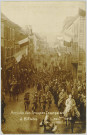 ARRIVEE DES TROUPES FRANCAISES A BITSCHE - NOVBRE 1918