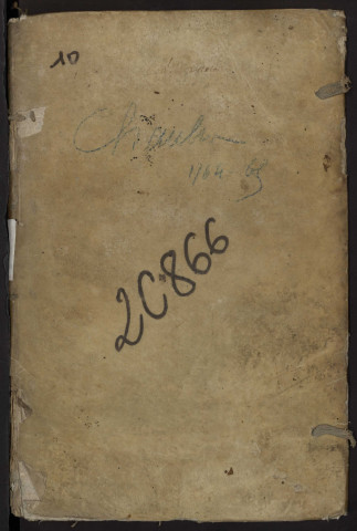 Contrôle des actes du bureau de Chaulnes pour la période du 7 février 1764 au 30 novembre 1765