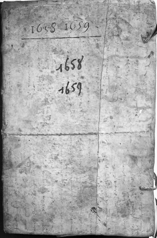 Etude de Me François Machart à Amiens (étude n°13). Minutes des années 1658-1659