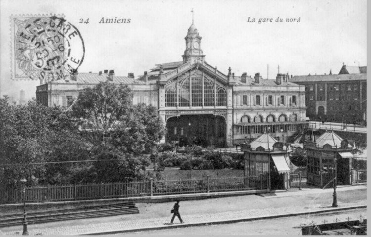 Amiens. La gare du Nord