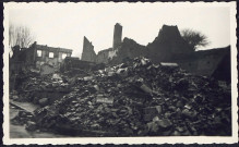 Abbeville. Ruines