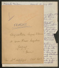 Témoignage de Arguillière, Eugène Etienne (Maréchal des logis - Canonnier - Agent de liaison) et correspondance avec Jacques Péricard