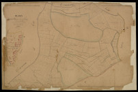 Plan du cadastre napoléonien - Blangy-sous-Poix (Blangy) : Bois de Blangy (Le), D et partie de B développée