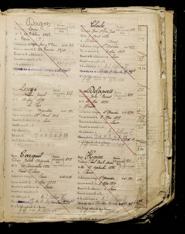 Carquil, Julien Augustin, né le 10 décembre 1896 à Laon (Aisne), classe 1916, matricule n° 808, Bureau de recrutement d'Amiens