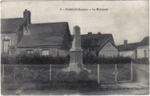 WARLUS (Somme). Le monument