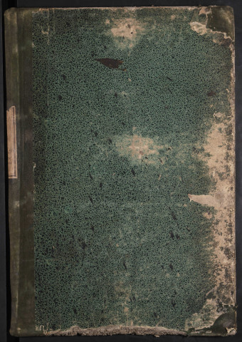 Maison d'arrêt d'Abbeville. Prévenus. Registre d'écrou : numéros 1 à 739 (prévenus). 21 août 1845 - 13 janvier 1848