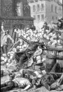 Révolution de 1848. Monseigneur Affre, archevêque de Paris, et ancien vicaire d'Amiens, est touché par une balle perdue le 25 juin 1848 sur les barricades, lors des insurrections de juin 1848. Il décédera de ses blessures le 27 juin au Palais épiscopal