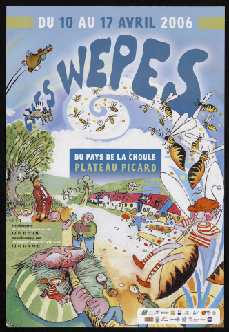 Ches Wepes, du pays de la Choule, plateau picard, du 10 au 17 avril 2006