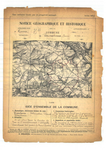 Vironchaux : notice historique et géographique sur la commune