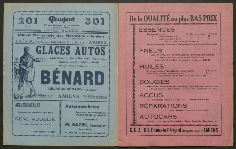 L'Automobile au Pays Picard. Revue mensuelle de l'Automobile-Club de Picardie et de l'Aisne, 278, novembre 1934