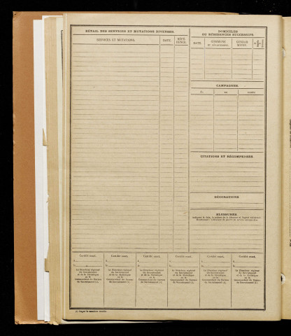 Belvaude, Raymond Edouard, né le 02 décembre 1893 à Amiens (Somme), classe 1913, matricule n° 529, Bureau de recrutement d'Amiens