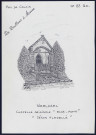Warluzel (Pas-de-Calais) : chapelle originale « Ecce Homo » - (Reproduction interdite sans autorisation - © Claude Piette)