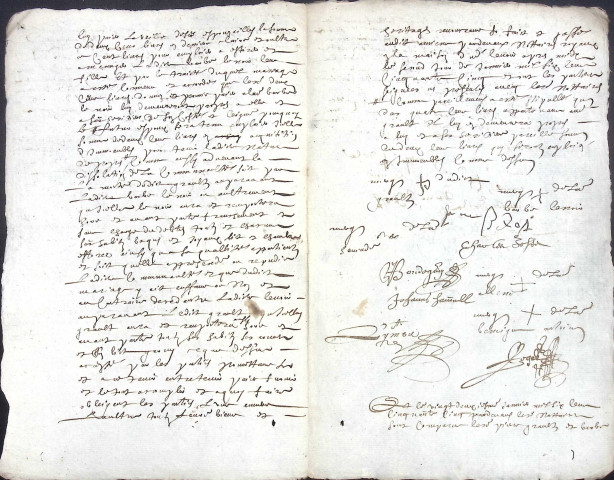Etude de Me Antoine Limeu à Amiens (étude n°6). Minutes de l'année 1655