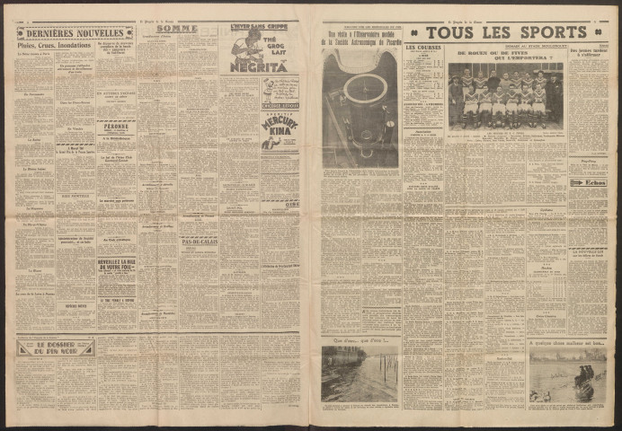 Le Progrès de la Somme, numéro 20569, 4 janvier 1936