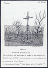 Huppy : croix restaurée et posée pour marquer le passage à l'an 2000 - (Reproduction interdite sans autorisation - © Claude Piette)
