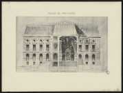 Palais de Fervaques. Coupe longitudinale