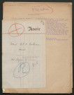 Témoignage de Fontaine, Am. (Colonel - Chef de corps en 1918) et correspondance avec Jacques Péricard