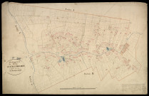 Plan du cadastre napoléonien - Englebelmer : Village (Le), A et B développement