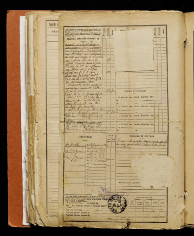 Berton, Clotaire André Pierre, né le 03 juin 1897 à Poix-de-Picardie (Somme), classe 1917, matricule n° 62, Bureau de recrutement d'Amiens