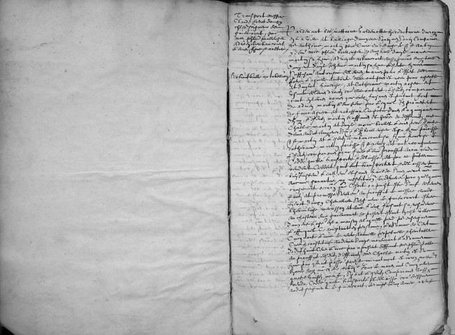 Etude de Me François Lecaron à Amiens (étude n°11). Minutes des années 1647-1648