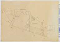 Plan du cadastre rénové - Yzeux : section A1