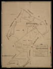 Plan du cadastre napoléonien - Quevauvillers : tableau d'assemblage