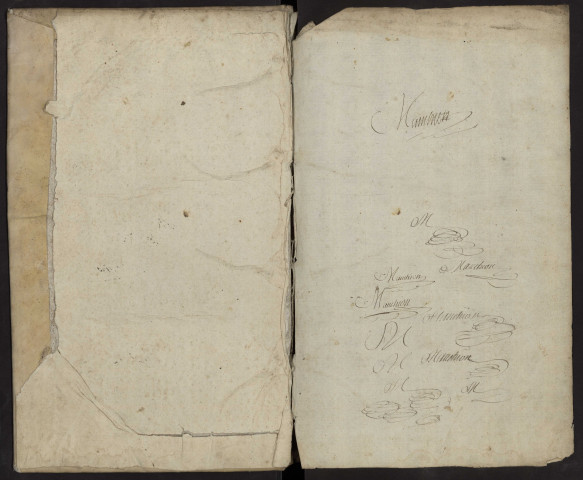 Contrôle des actes du bureau d'Andainville pour la période du 1er septembre 1755 au 6 mai 1758