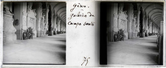 Gênes - Galeries du Campo Santo
